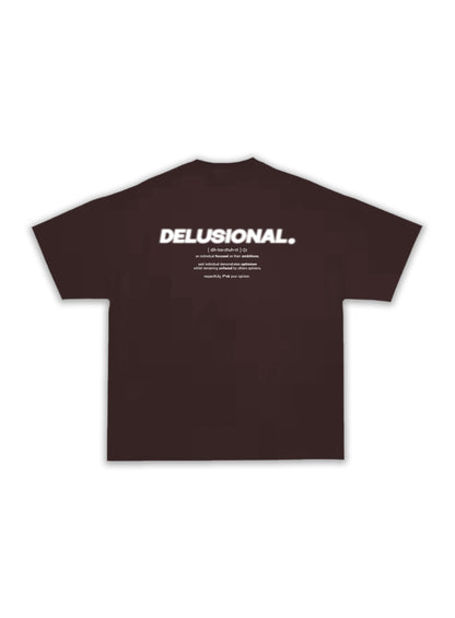 VISION. T-Shirt - Brown