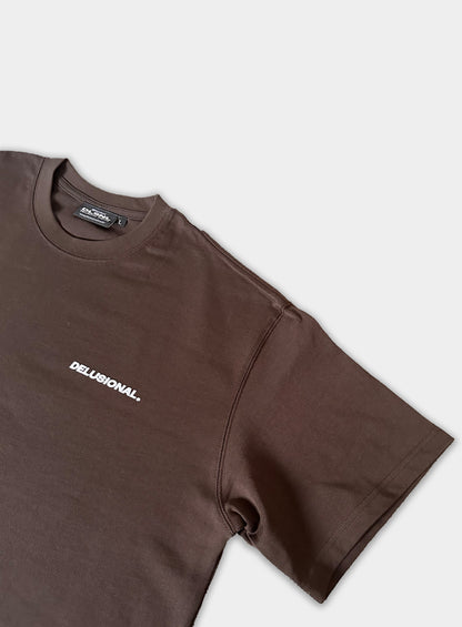 VISION. T-Shirt - Brown