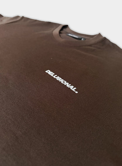 VISION. T-Shirt - Brown