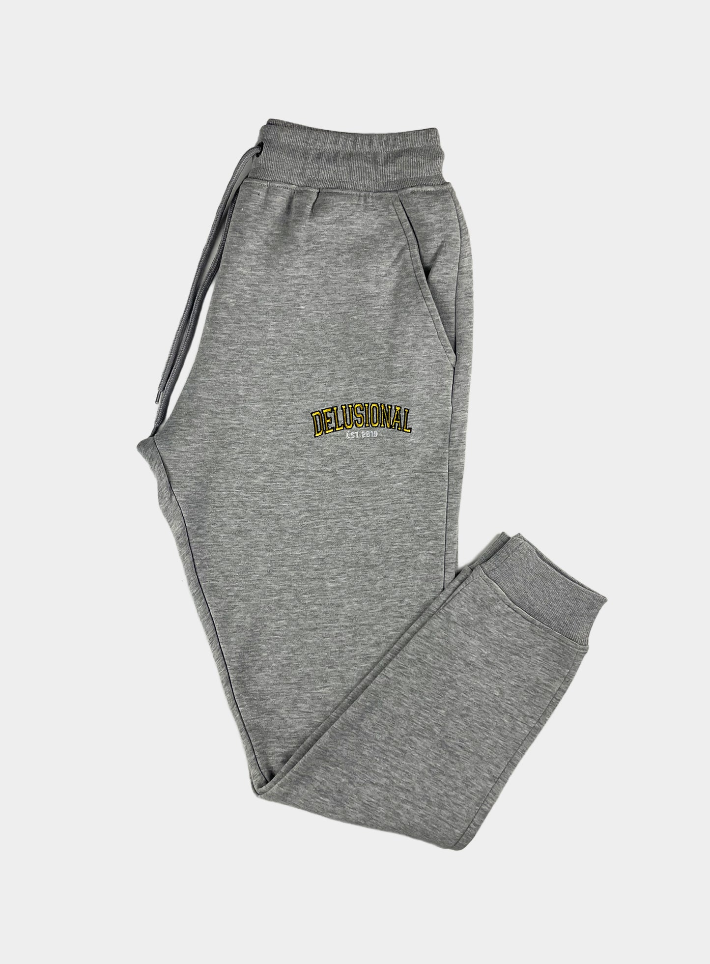 EST. '19 Jogger Pants | Grey Yellow