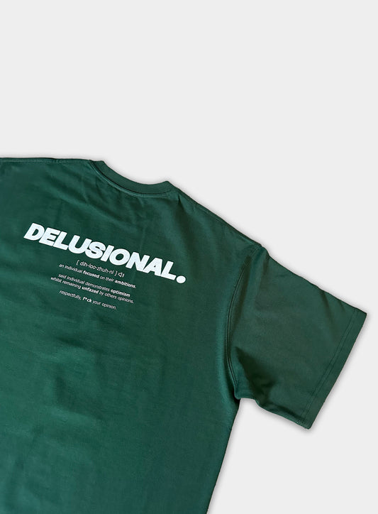 VISION. T-Shirt - Forest Green