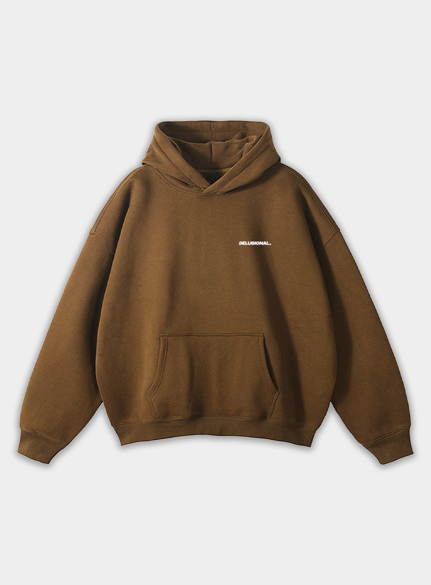 VISION. Hoodie - Brown