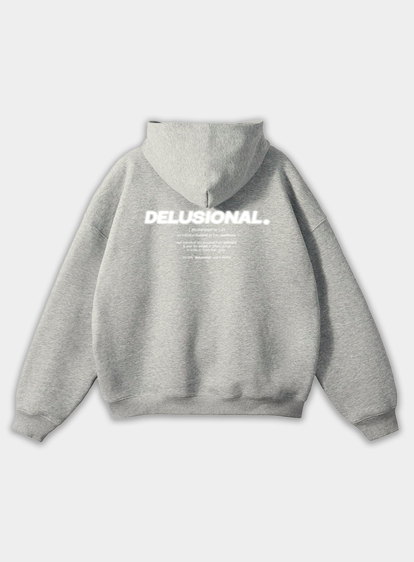 VISION. Hoodie - Grey